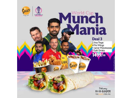 The Sauce Burger Cafe World Cup Deal 3 For Rs.1499/-image-1550